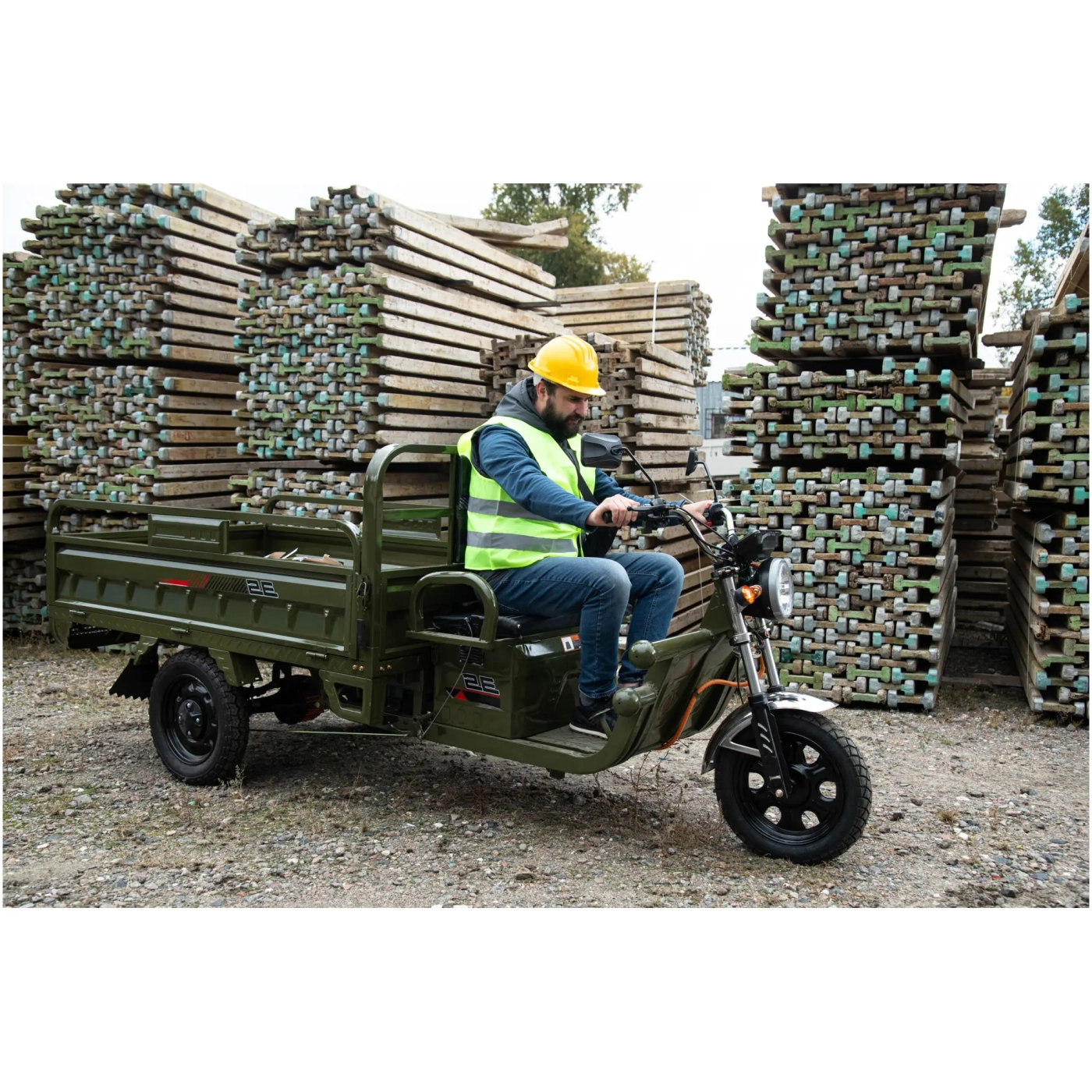 Купить Электроскутер грузовой 2E TCG8 Green (2EESTCG8PLUS) - фото 15