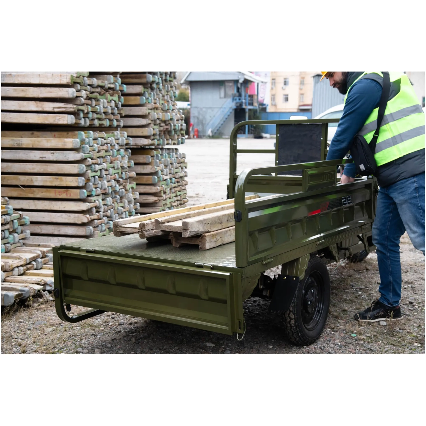 Купить Электроскутер грузовой 2E TCG8 Green (2EESTCG8PLUS) - фото 19