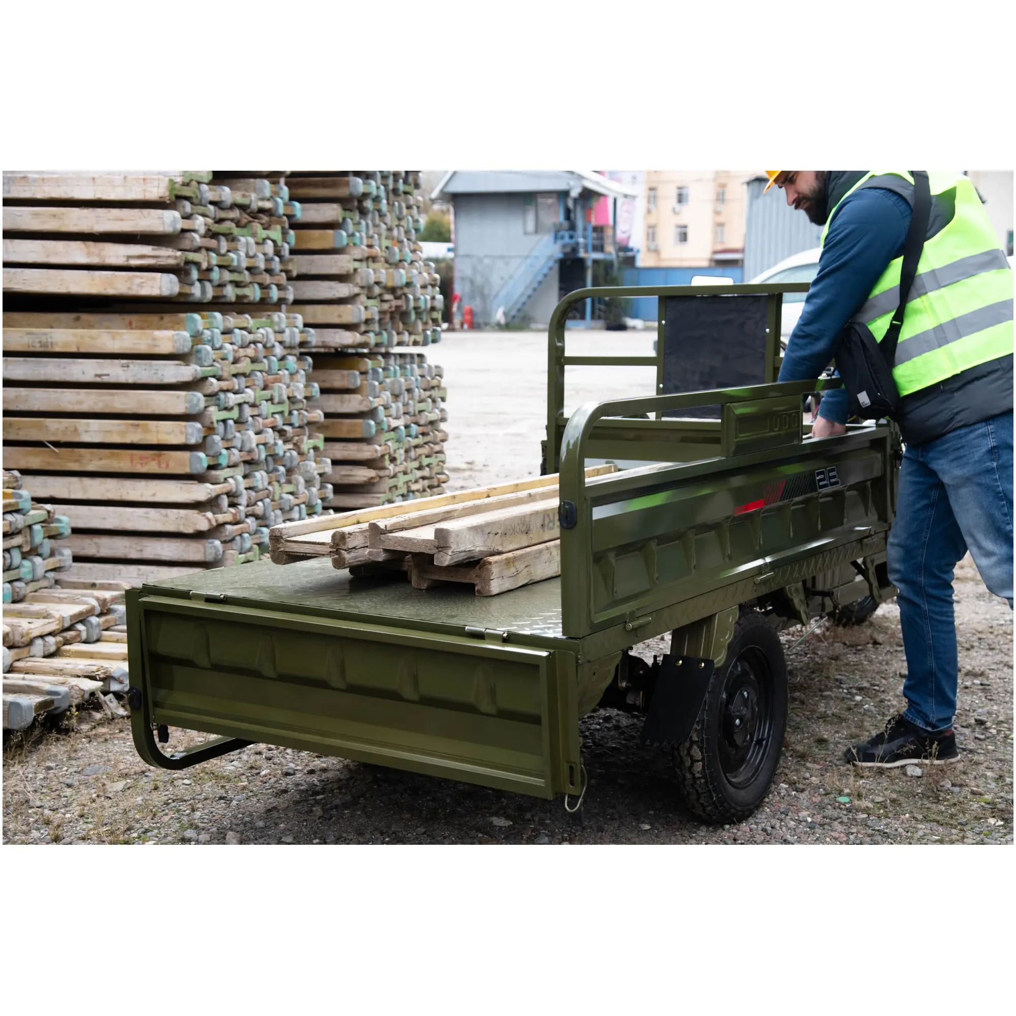 Купить Электроскутер грузовой 2E TCG8 Green (2EESTCG8PLUS) - фото 19