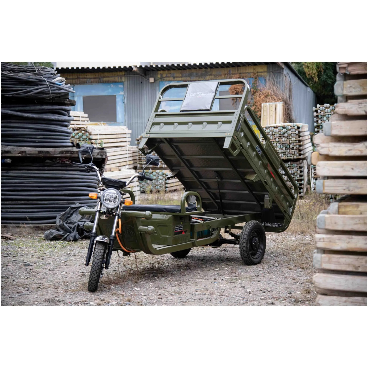 Купить Электроскутер грузовой 2E TCG8 Green (2EESTCG8PLUS) - фото 20