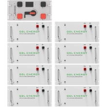 Купить Блок батарей GSL 409V 314AH 128kWh LiFePO4 (GSL-R128K) - фото 1