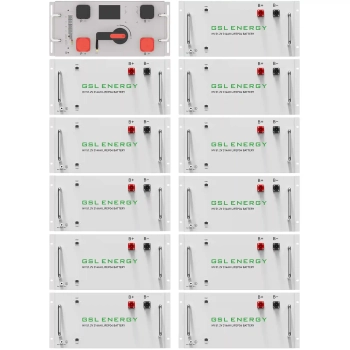 Купить Блок батарей GSL 563V 314AH 176kWh LiFePO4 (GSL-R176K) - фото 1