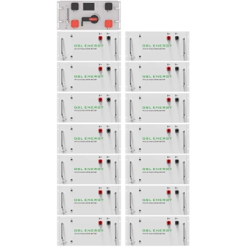 Купити Блок батарей GSL 768V 314AH 240kWh LiFePO4 (GSL-R240K) - фото 1