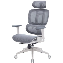 Купить Кресло офисное OfficePro Skyline OC680-W-DG-DG White/Dark Gray - фото 3