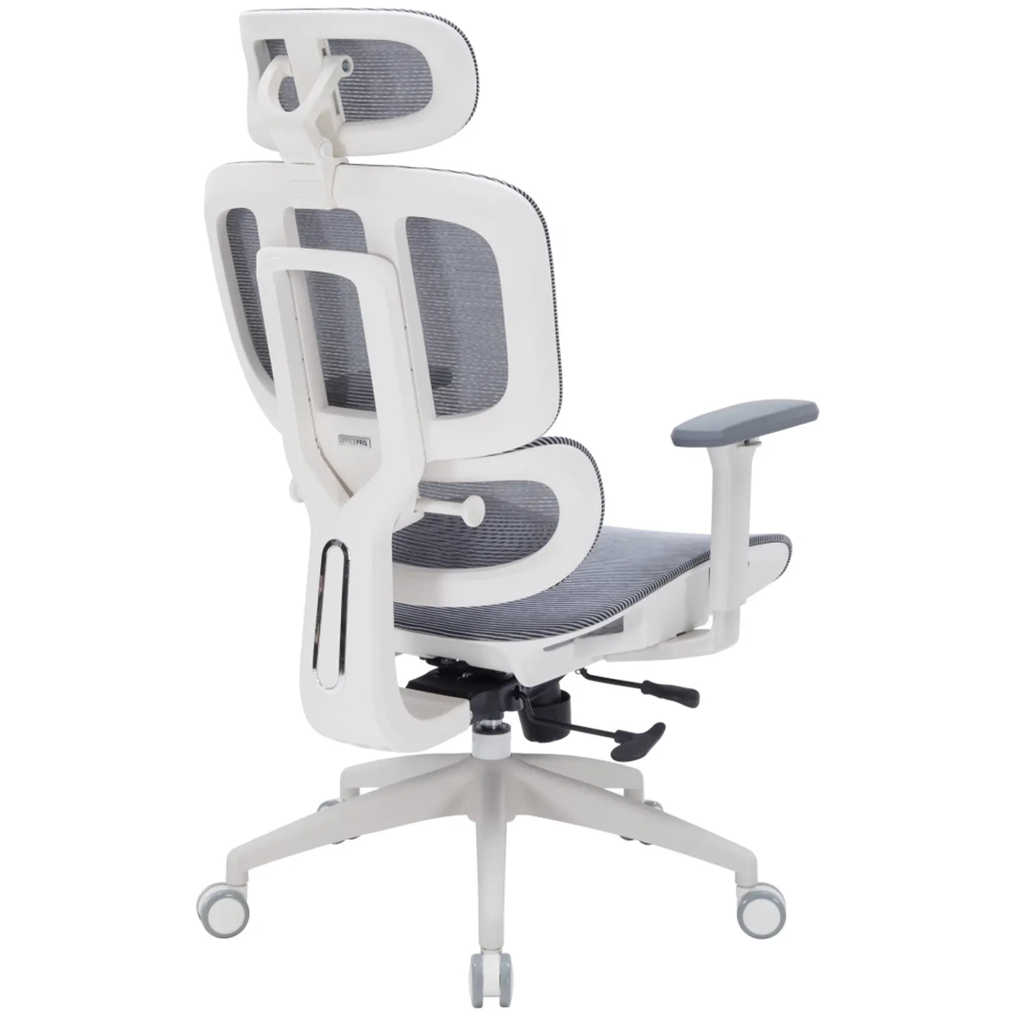 Купить Кресло офисное OfficePro Skyline OC680-W-DG-DG White/Dark Gray - фото 5
