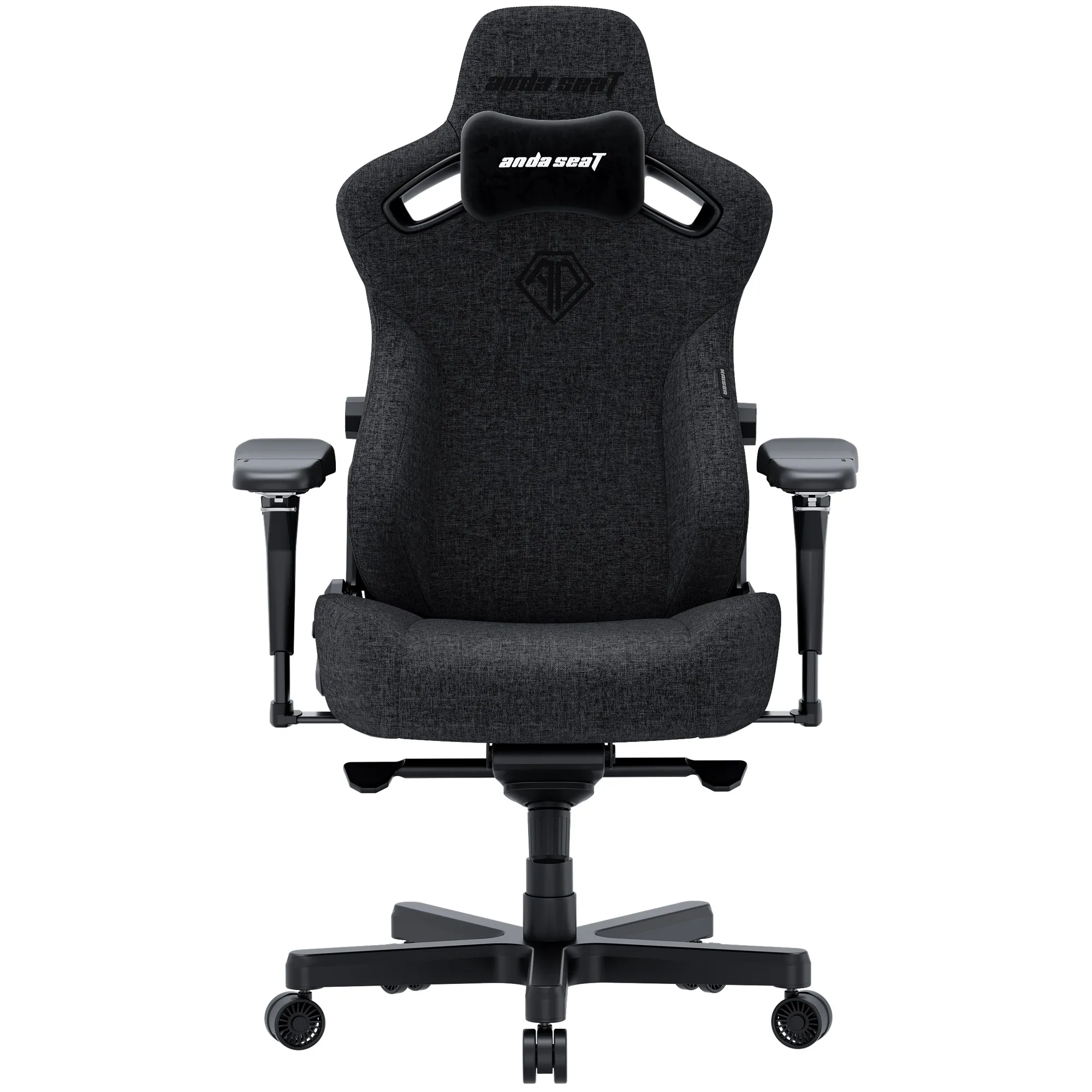Купить Кресло для геймеров Anda Seat Kaiser 3 Pro XL Fabric Dark Gray (AD12YDC-XL-01-GB-CF-G02) - фото 1