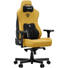 Купити Крісло для геймерів Anda Seat Kaiser 3E XL Bright Yellow Fabric (AD23YC-XL-09-Y-CF-Y01) - фото 2