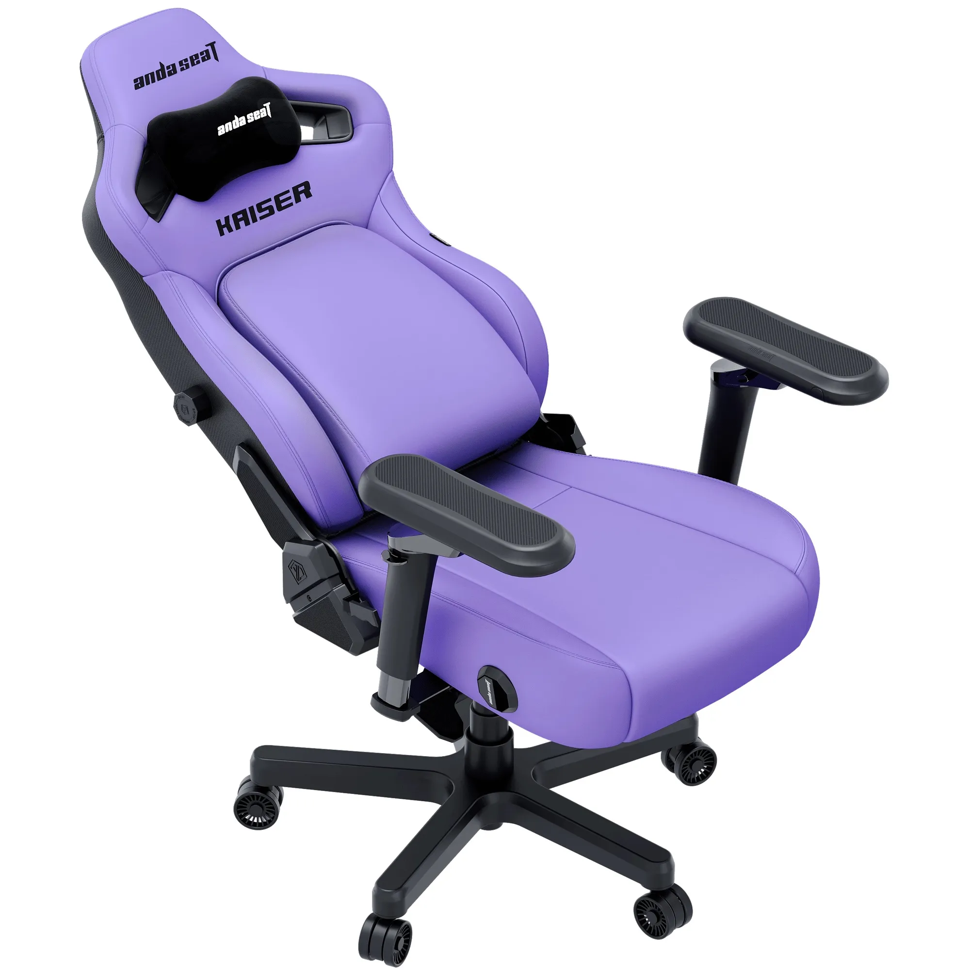 Купить Кресло для геймеров Anda Seat Kaiser 4 V2 XL Purple PVC (AD12YDDC-XLL-20-V-PV/C-03) - фото 5