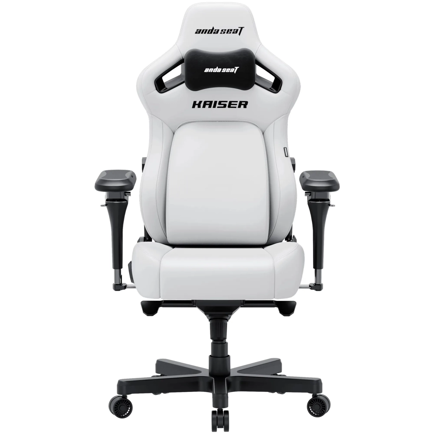 Купить Кресло для геймеров Anda Seat Kaiser 4 V2 XL White PVC (AD12YDDC-XLL-20-W-PV/C-03) - фото 1