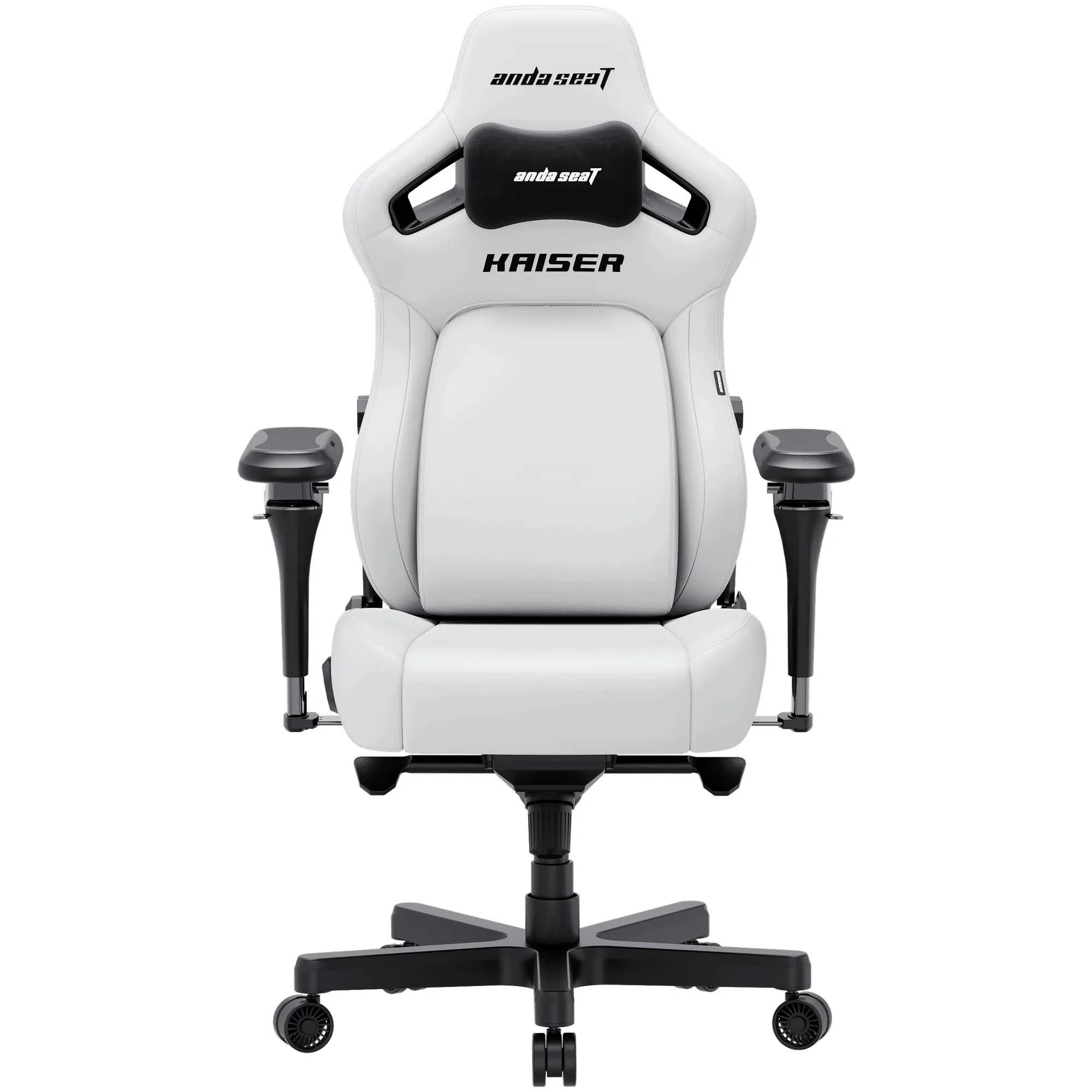 Купить Кресло для геймеров Anda Seat Kaiser 4 V2 XL White PVC (AD12YDDC-XLL-20-W-PV/C-03) - фото 1