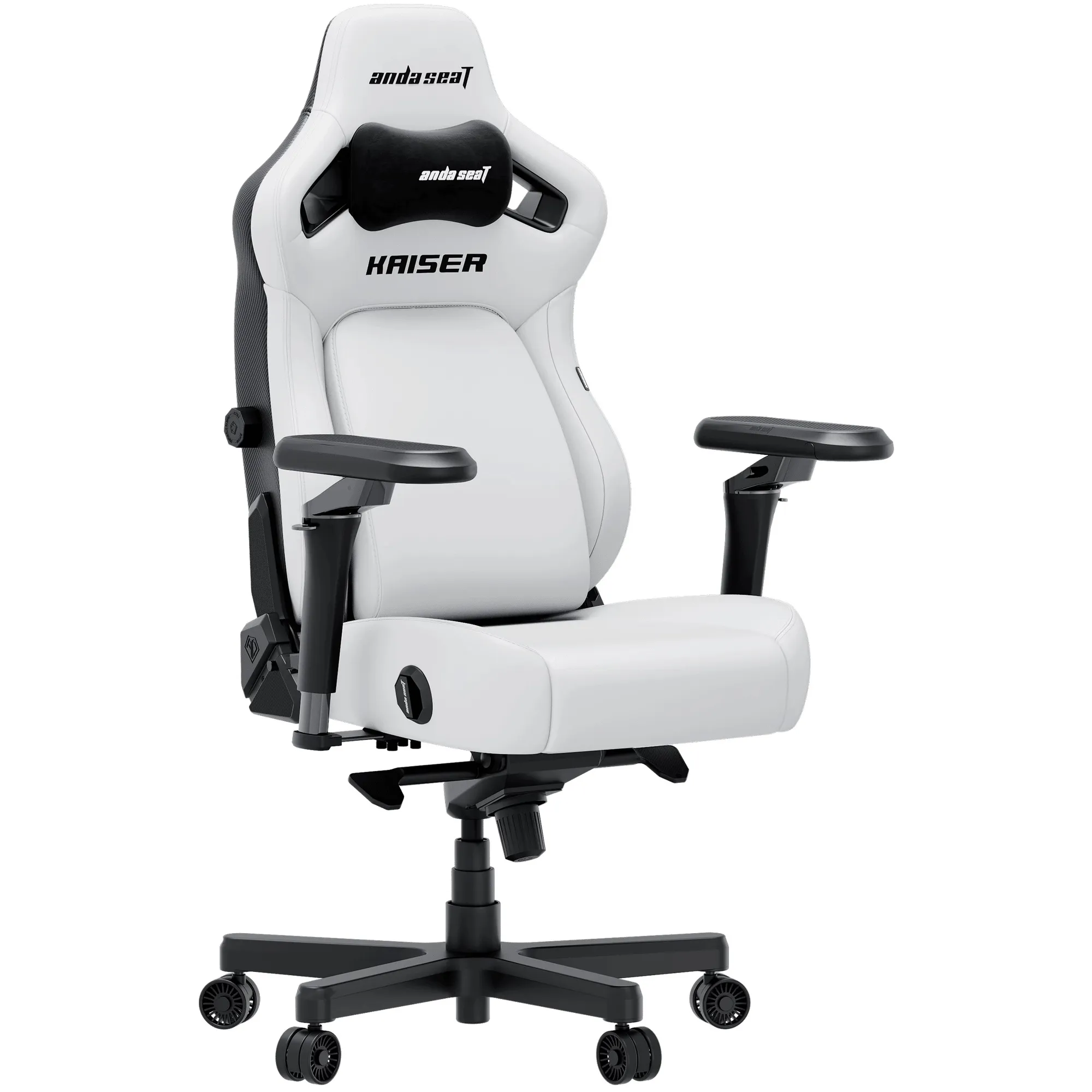 Купить Кресло для геймеров Anda Seat Kaiser 4 V2 XL White PVC (AD12YDDC-XLL-20-W-PV/C-03) - фото 2