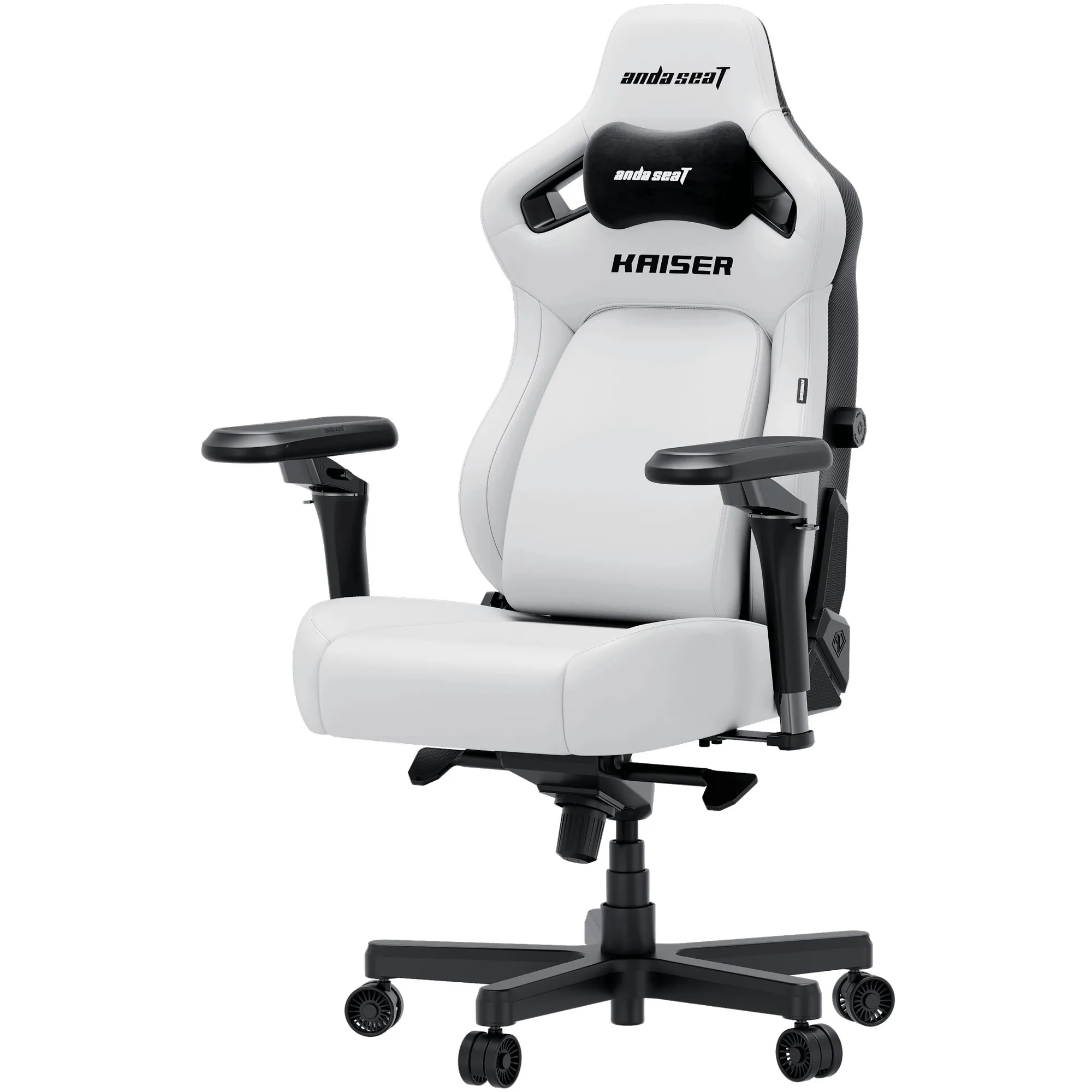 Купить Кресло для геймеров Anda Seat Kaiser 4 V2 XL White PVC (AD12YDDC-XLL-20-W-PV/C-03) - фото 3