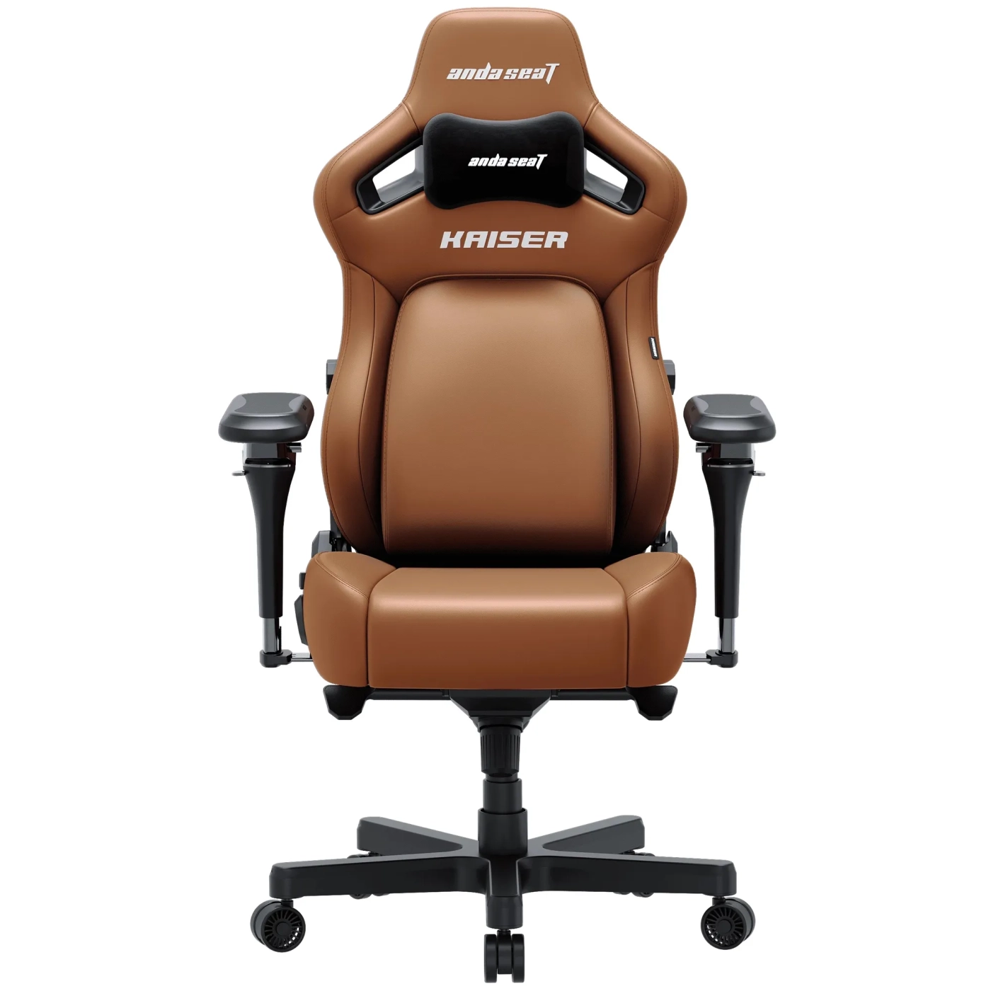 Купить Кресло для геймеров Anda Seat Kaiser 4 V2 XL Brown PVC (AD12YDDC-XLL-20-K-PV/C-03) - фото 1
