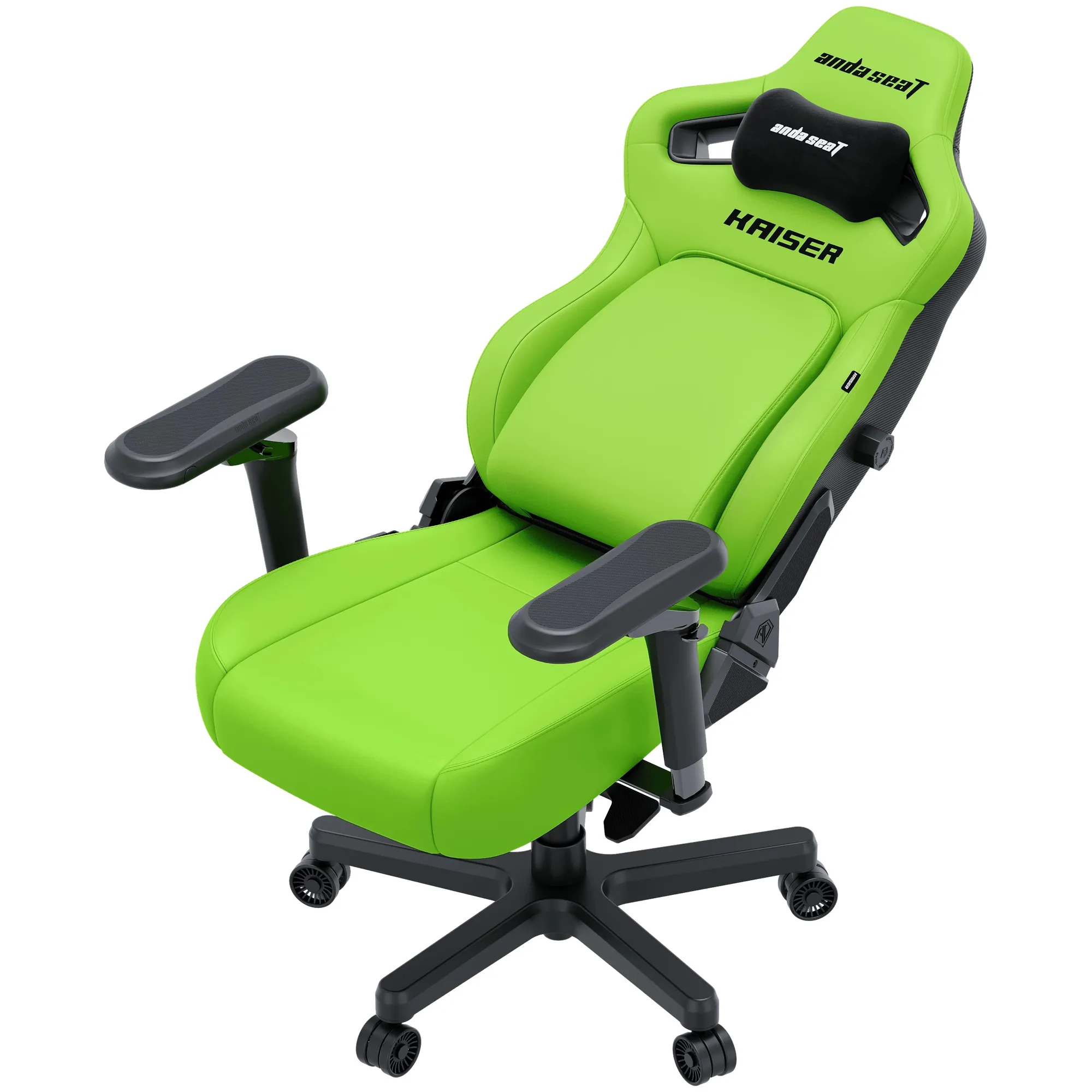 Купить Кресло для геймеров Anda Seat Kaiser 4 V2 XL Cyber Green PVC (AD12YDDC-XLL-20-C-PV/C-03) - фото 8