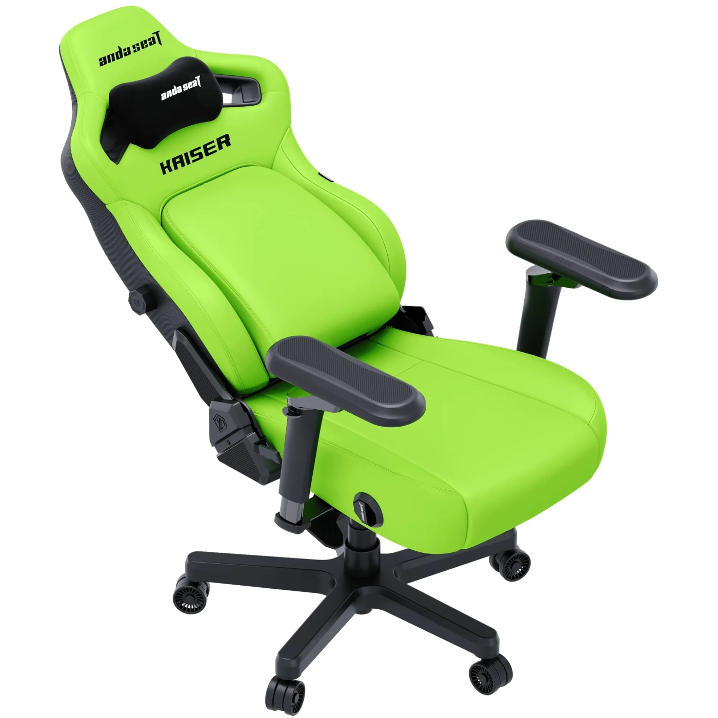 Купить Кресло для геймеров Anda Seat Kaiser 4 V2 XL Cyber Green PVC (AD12YDDC-XLL-20-C-PV/C-03) - фото 9