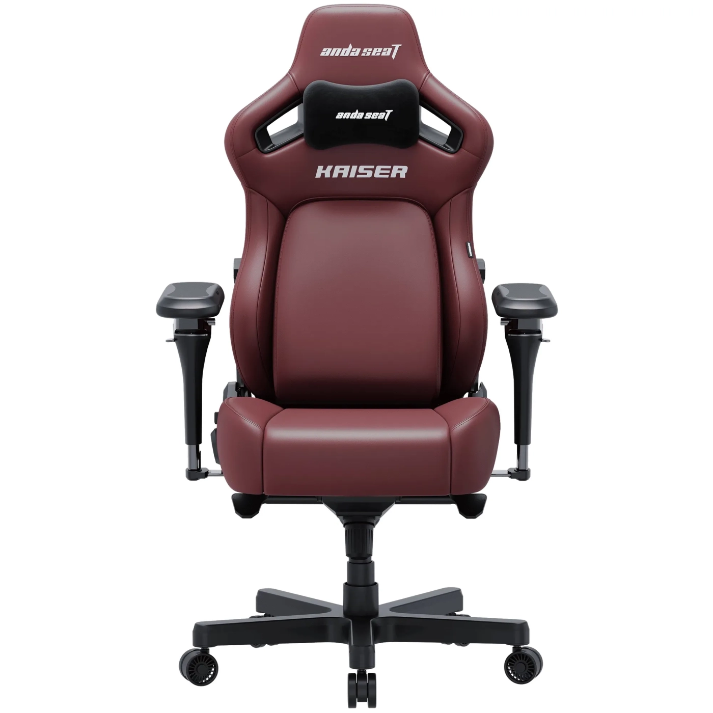 Купить Кресло для геймеров Anda Seat Kaiser 4 V2 XL Maroon PVC (AD12YDDC-XLL-20-A-PV/C-03) - фото 1