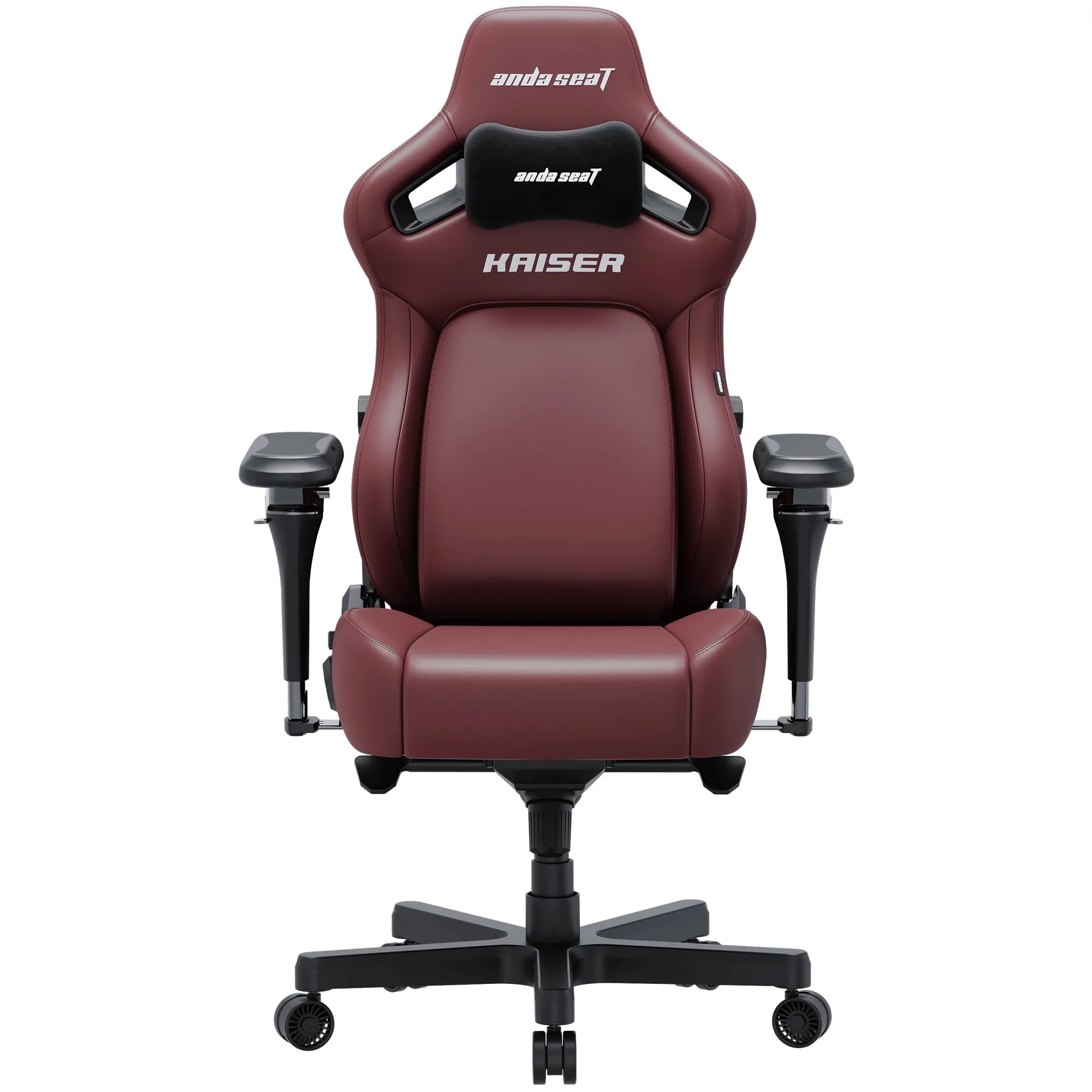 Купить Кресло для геймеров Anda Seat Kaiser 4 V2 XL Maroon PVC (AD12YDDC-XLL-20-A-PV/C-03) - фото 1