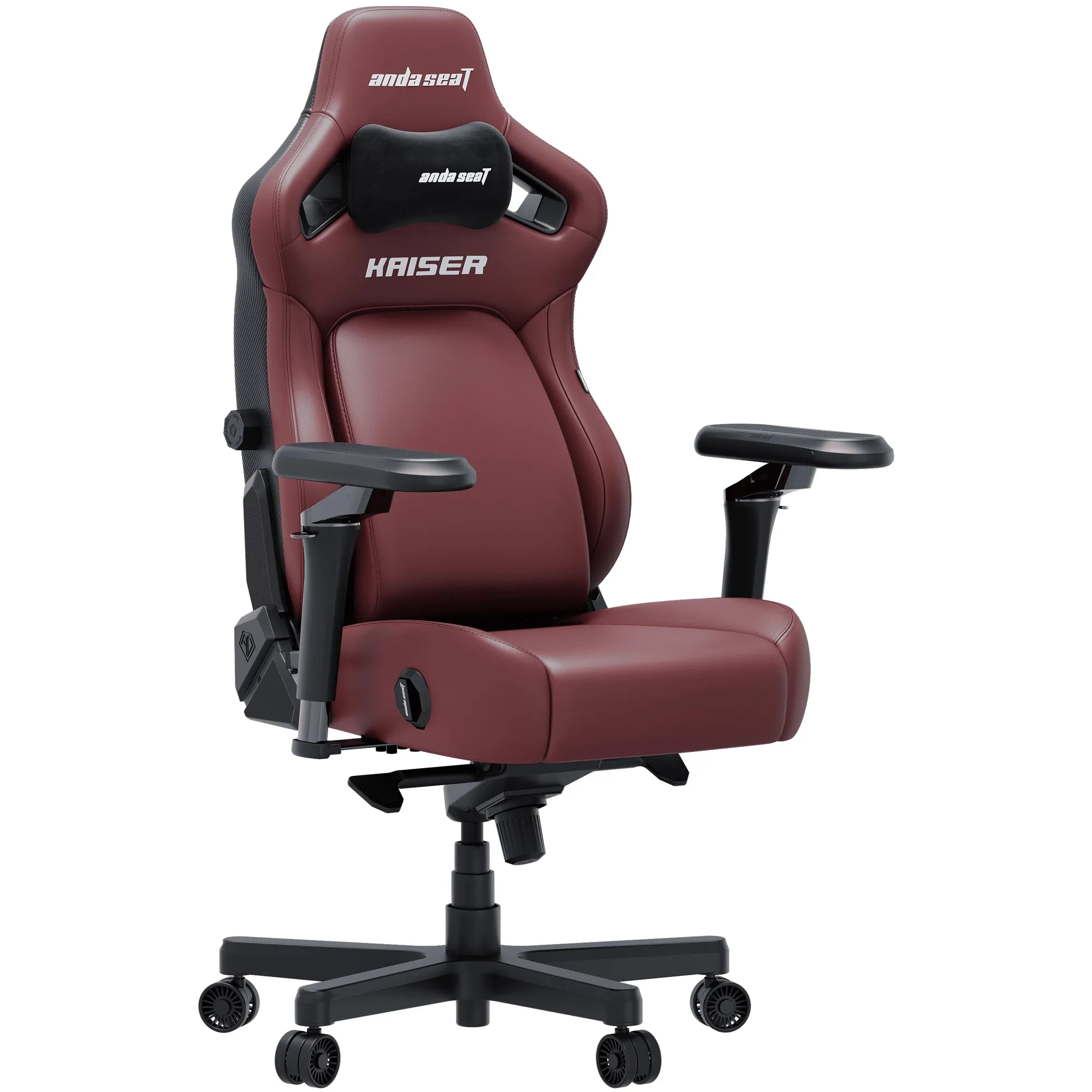 Купить Кресло для геймеров Anda Seat Kaiser 4 V2 XL Maroon PVC (AD12YDDC-XLL-20-A-PV/C-03) - фото 2