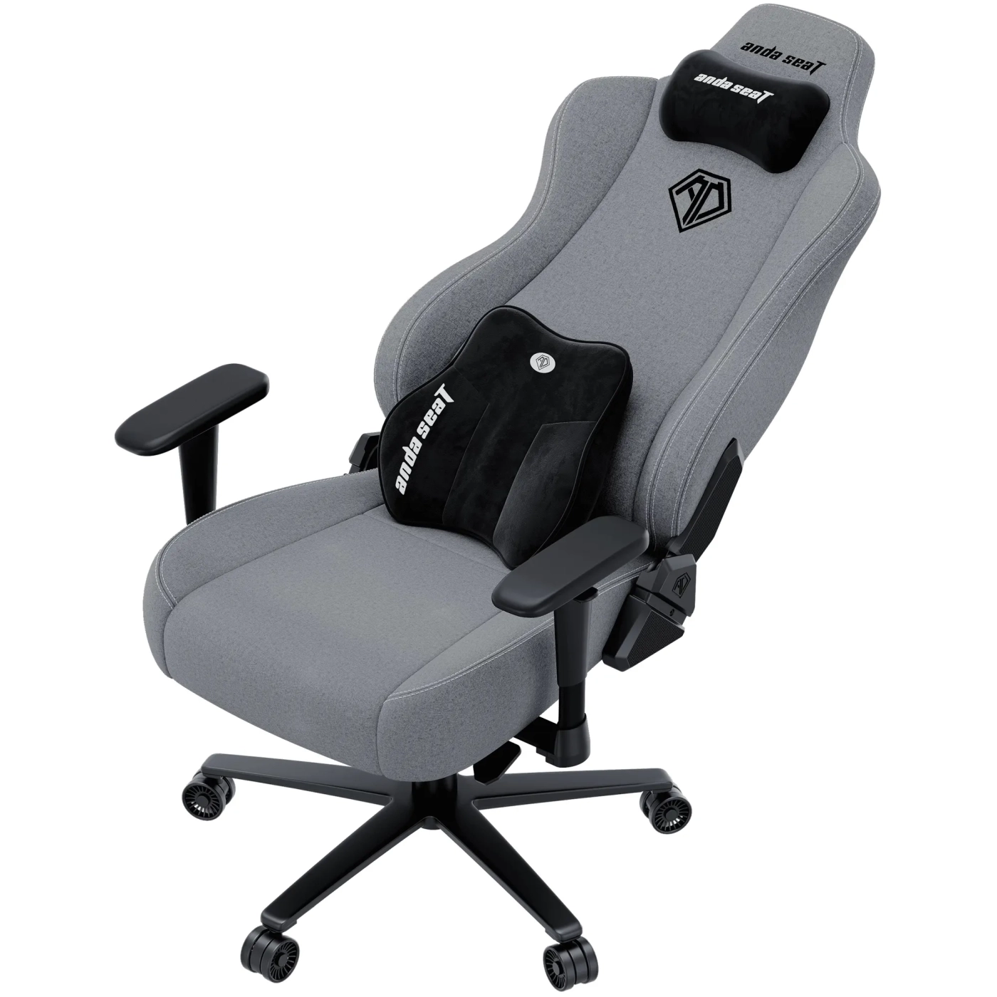 Купити Крісло для геймерів Anda Seat Novis Plus XL Grey Fabric (AD23YC-XL-01-G-F-G04) - фото 5