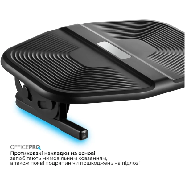 Купити Регульована підставка для ніг OfficePro FR600B - фото 4
