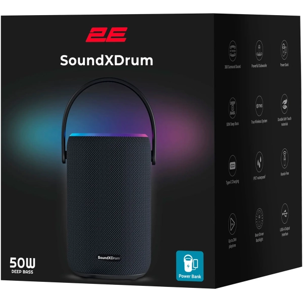 Купити Акустична система 2E SoundXDrum TWS Black (2E-BSSXDWBK) - фото 7