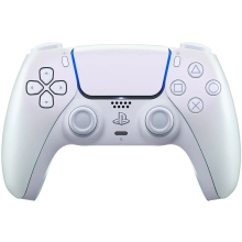 Купить Геймпад Sony PlayStation 5 DualSense Chrome Pearl (1000050600) - фото 1