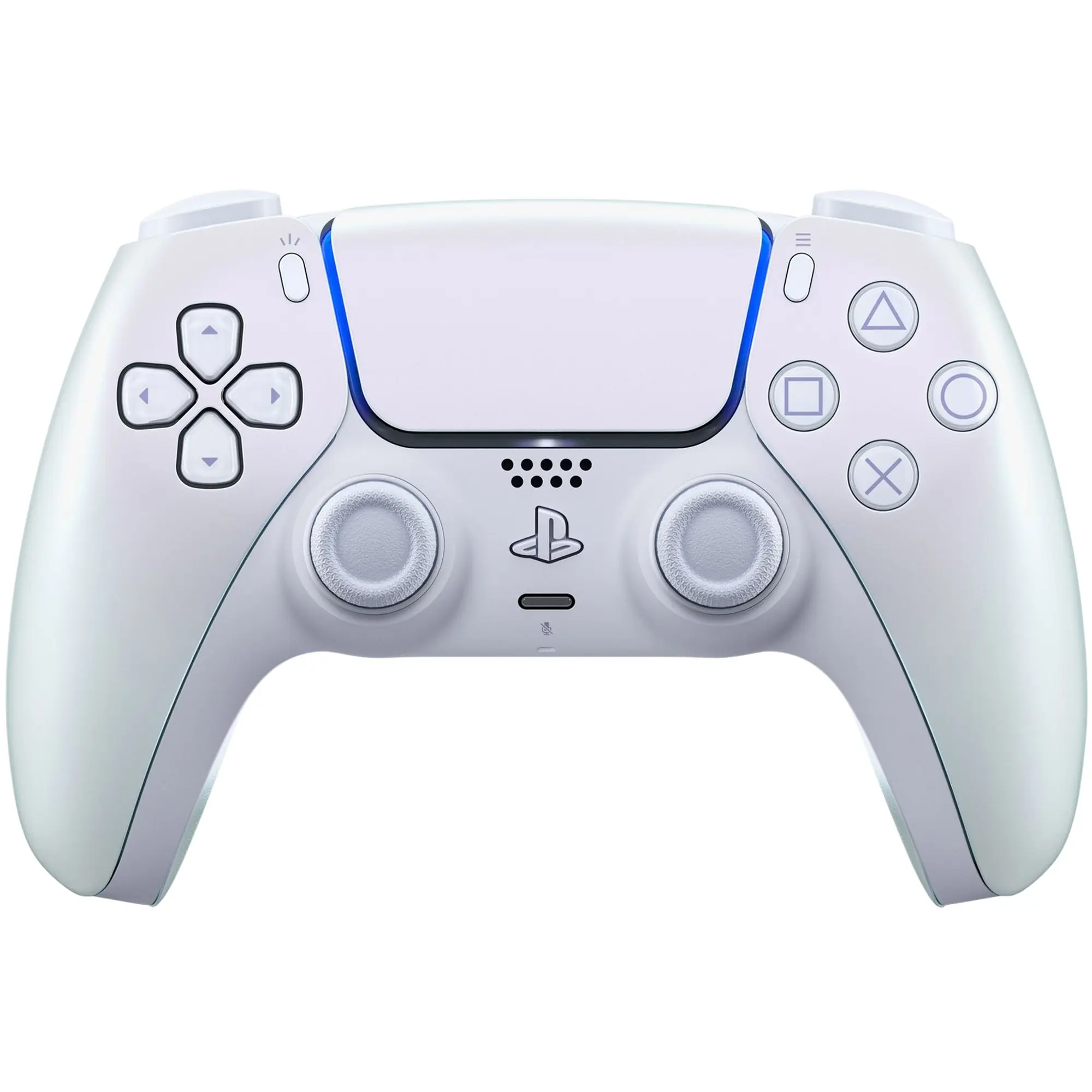Купить Геймпад Sony PlayStation 5 DualSense Chrome Pearl (1000050600) - фото 1