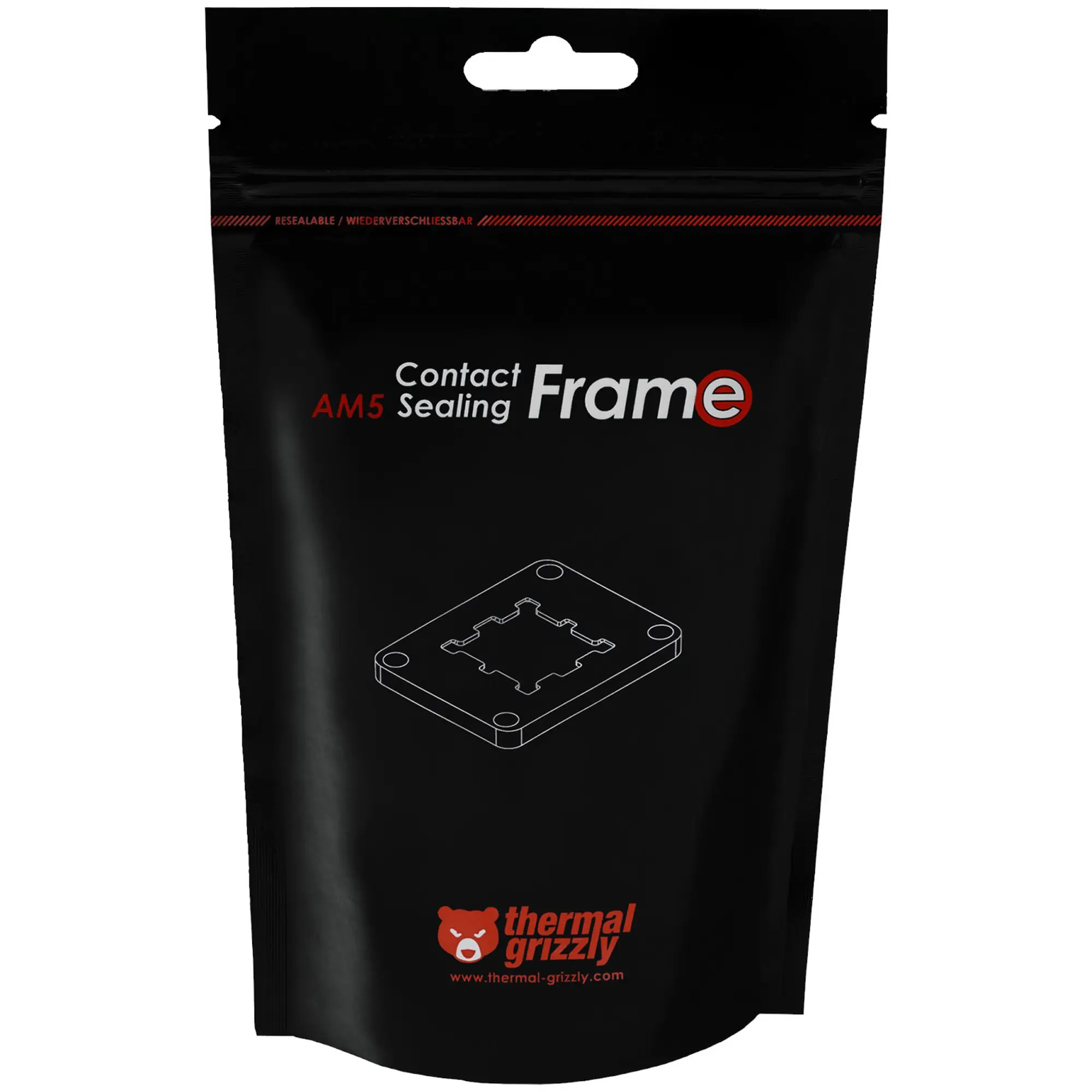 Купити Рамка для сокета Thermalright Grizzly AM5 Contact & Sealing Frame AM5/Ryzen (TG-CSF-AM5) - фото 7