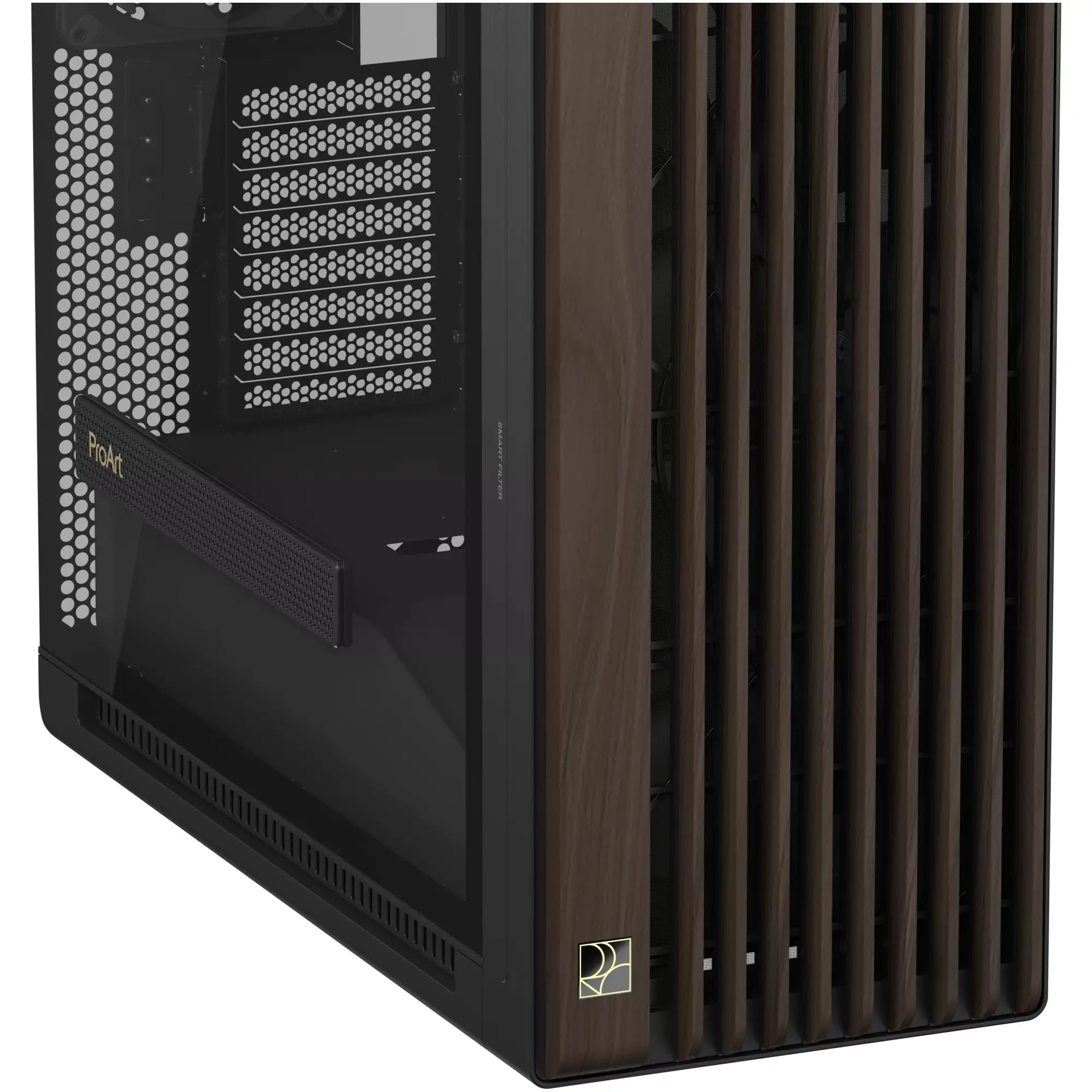 Купити Корпус ASUS ProArt PA602 Wood Edition - Tempered Glass Panel Modern Black (90DC00J0-B09030) - фото 15