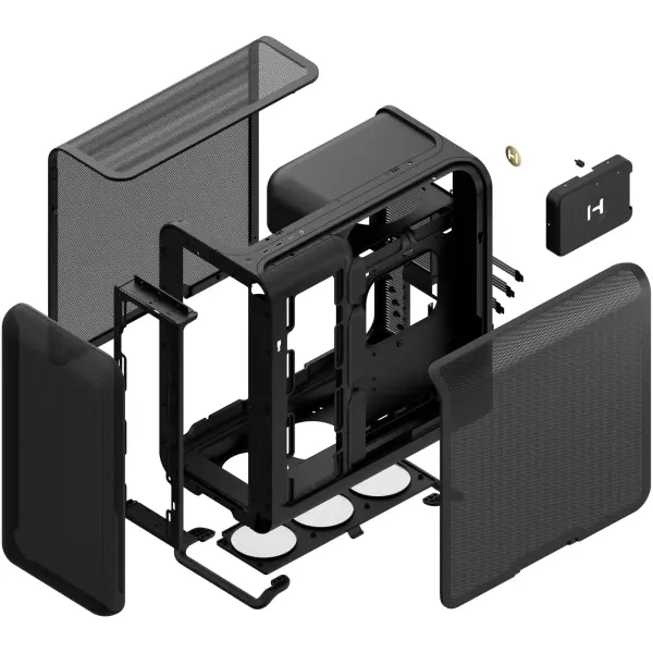 Купити Корпус HYTE X50 Air Pitch Black (CS-HYTE-X50A-BB) - фото 9