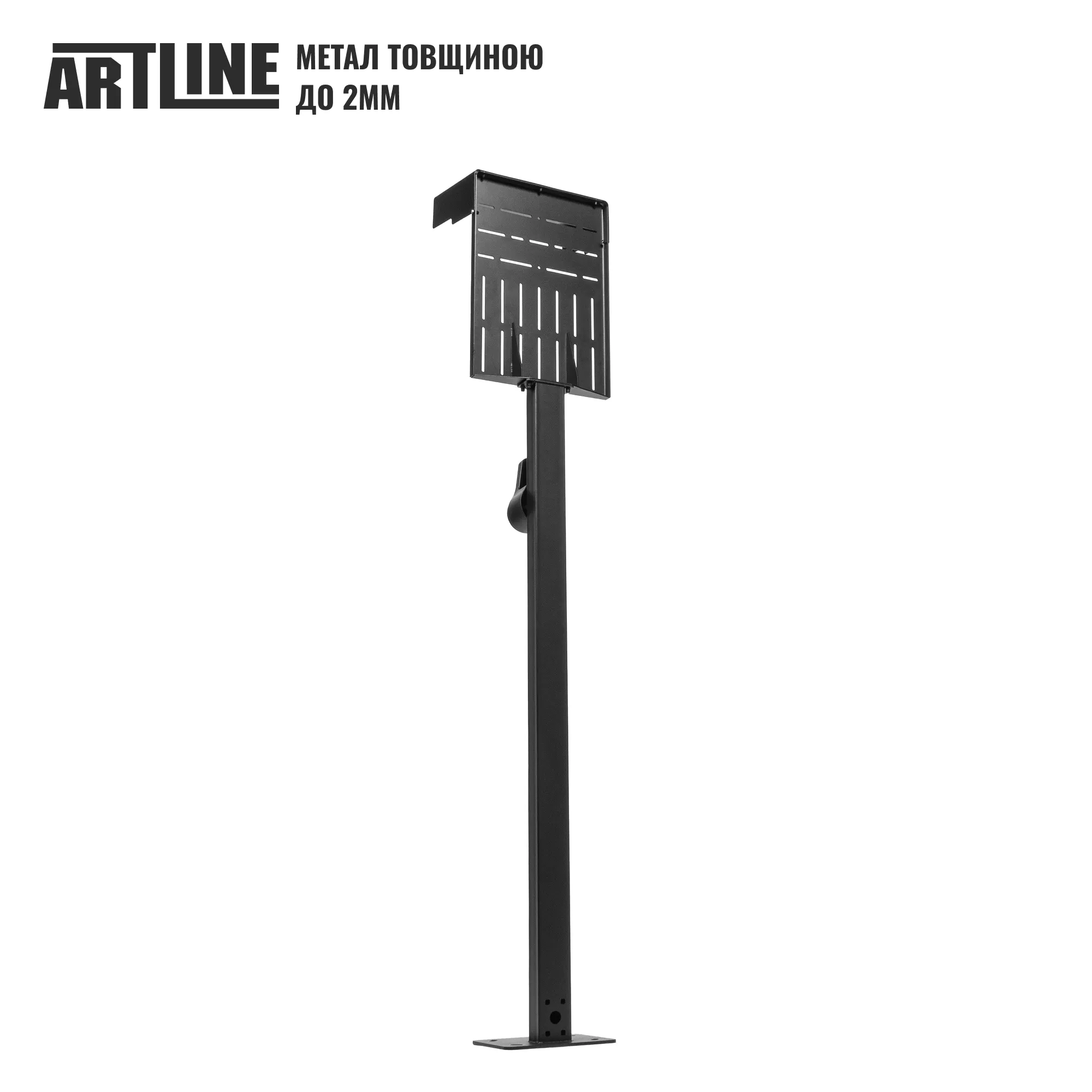 Купити Універсальна стійка ARTLINE з тримачем для автомобільного зарядного пристрою Bulk Black (ARTLINE_CAR_CHR_HOLDER) - фото 4