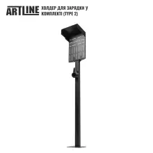 Купити Універсальна стійка ARTLINE з тримачем для автомобільного зарядного пристрою Bulk Black (ARTLINE_CAR_CHR_HOLDER) - фото 6