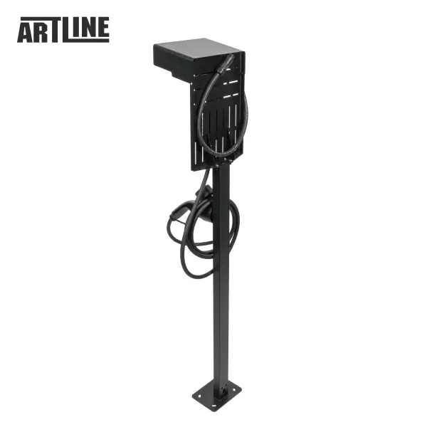 Купити Універсальна стійка ARTLINE з тримачем для автомобільного зарядного пристрою Bulk Black (ARTLINE_CAR_CHR_HOLDER) - фото 8