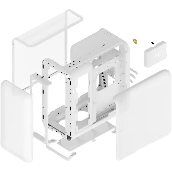 Купити Корпус HYTE X50 Air Snow White (CS-HYTE-X50A-WW) - фото 9
