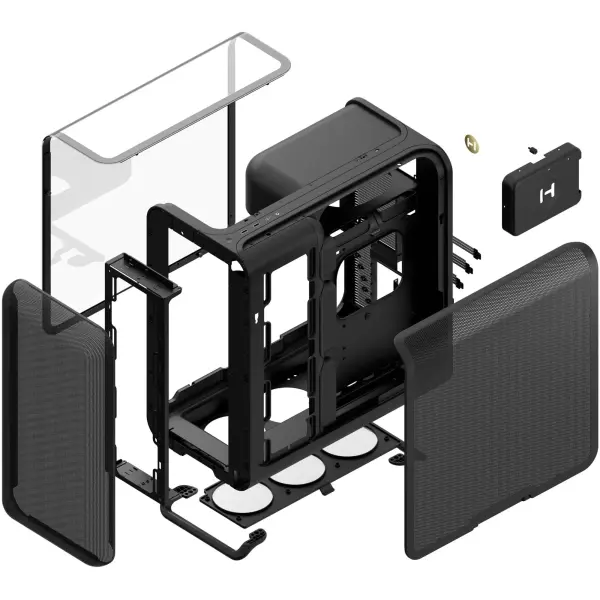 Купить Корпус HYTE X50 Pitch Black (CS-HYTE-X50G-BB) - фото 9