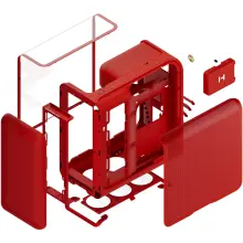 Купить Корпус HYTE X50 Red (CS-HYTE-X50G-RR) - фото 9