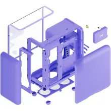 Купить Корпус HYTE X50 Taro Milk (CS-HYTE-X50G-TM) - фото 8