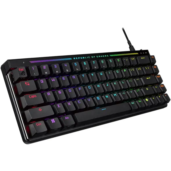 Купити Клавіатура Asus ROG Falchion Ace HFX Magnetic Switch Black (90MP03VE-BKMA00) - фото 3