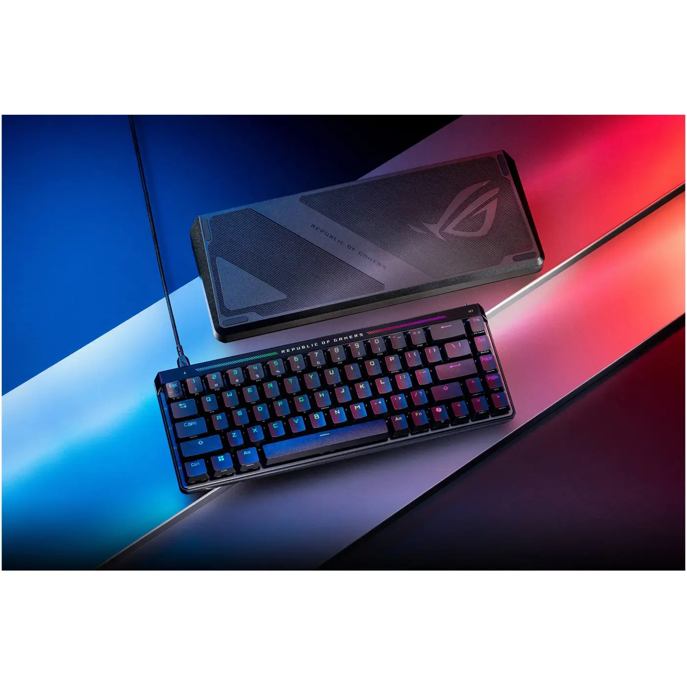 Купити Клавіатура Asus ROG Falchion Ace HFX Magnetic Switch Black (90MP03VE-BKMA00) - фото 13