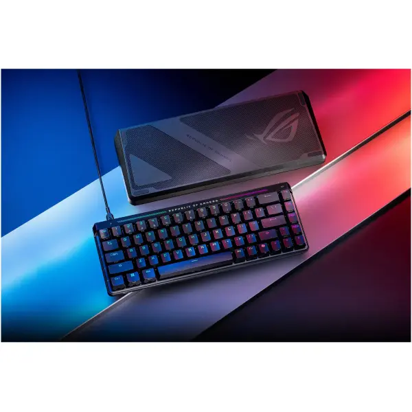 Купити Клавіатура Asus ROG Falchion Ace HFX Magnetic Switch Black (90MP03VE-BKMA00) - фото 13