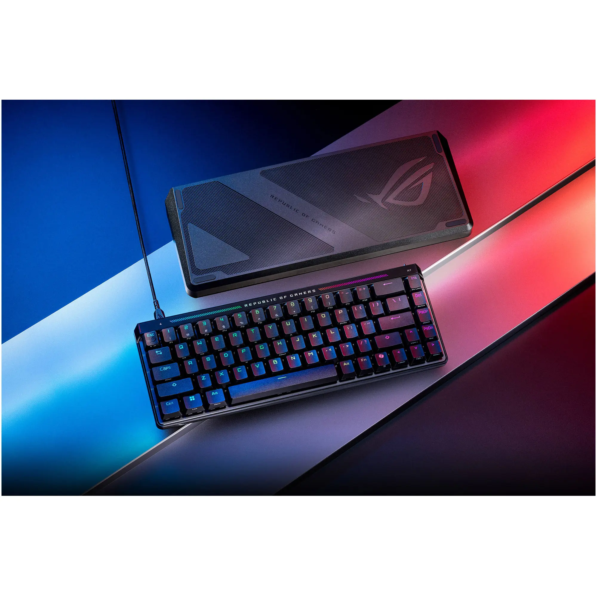 Купити Клавіатура Asus ROG Falchion Ace HFX Magnetic Switch Black (90MP03VE-BKMA00) - фото 13