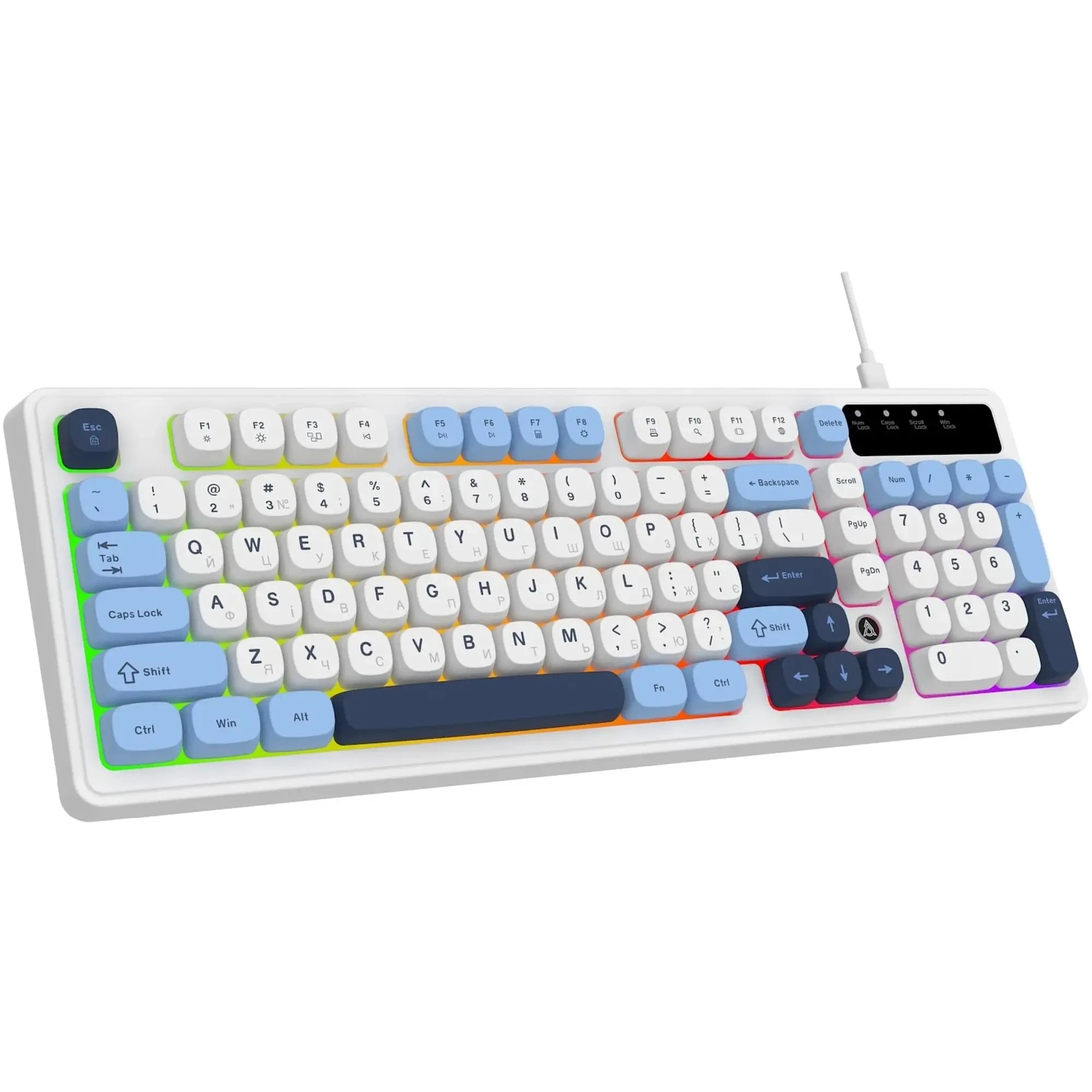 Купить Клавиатура Ajazz AF98 Glacier Blue (AF98-GB) - фото 4