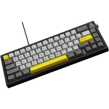 Купити Клавіатура Ajazz AK650 Moon Yellow switches Gray White Yellow (AK650-MY-GWY) - фото 5