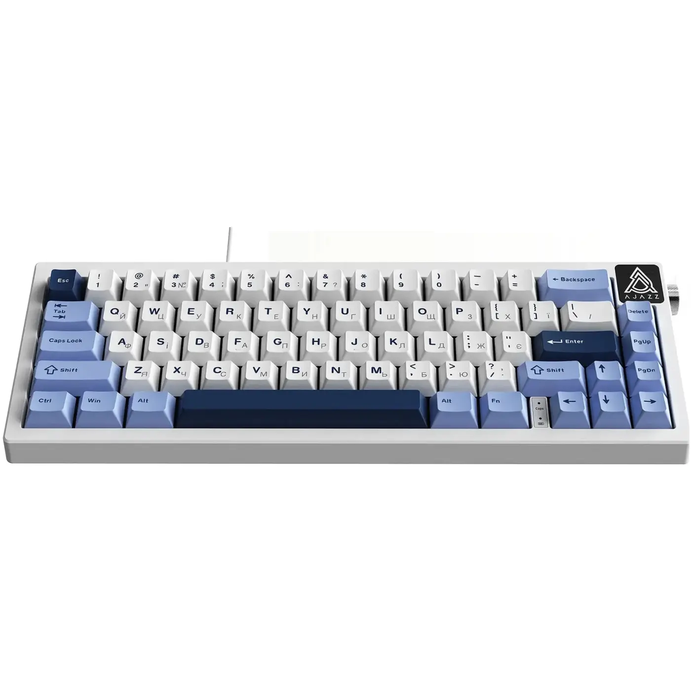 Купить Клавиатура Ajazz AK650 Sea Salt switches Blue White Blue (AK650-SS-BWB) - фото 2