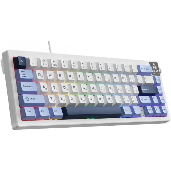 Купить Клавиатура Ajazz AK650 Sea Salt switches Blue White Blue (AK650-SS-BWB) - фото 4