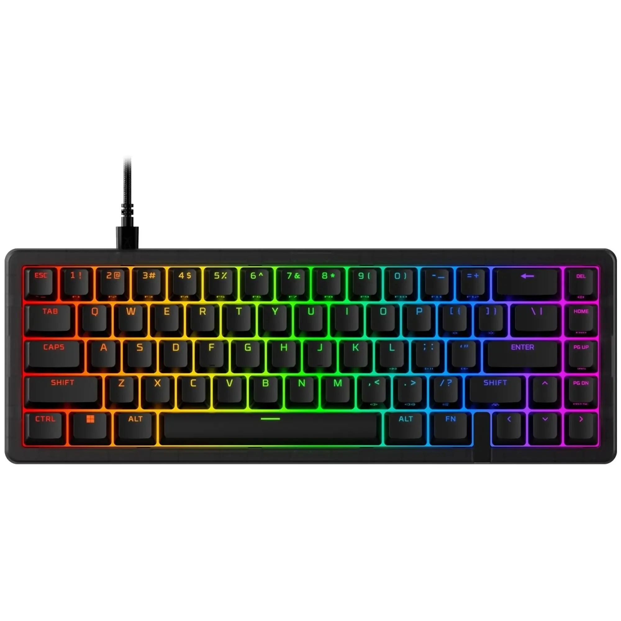 Купить Клавиатура HyperX Origins 2 65 HX Red USB UA Black (B4QS3AA) - фото 1