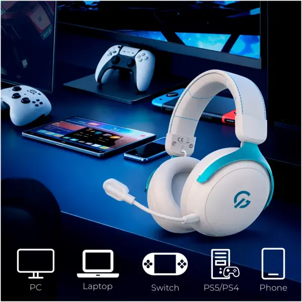 Купити Навушники GamePro Asgard Freya Pro White (HSW201WB) - фото 8