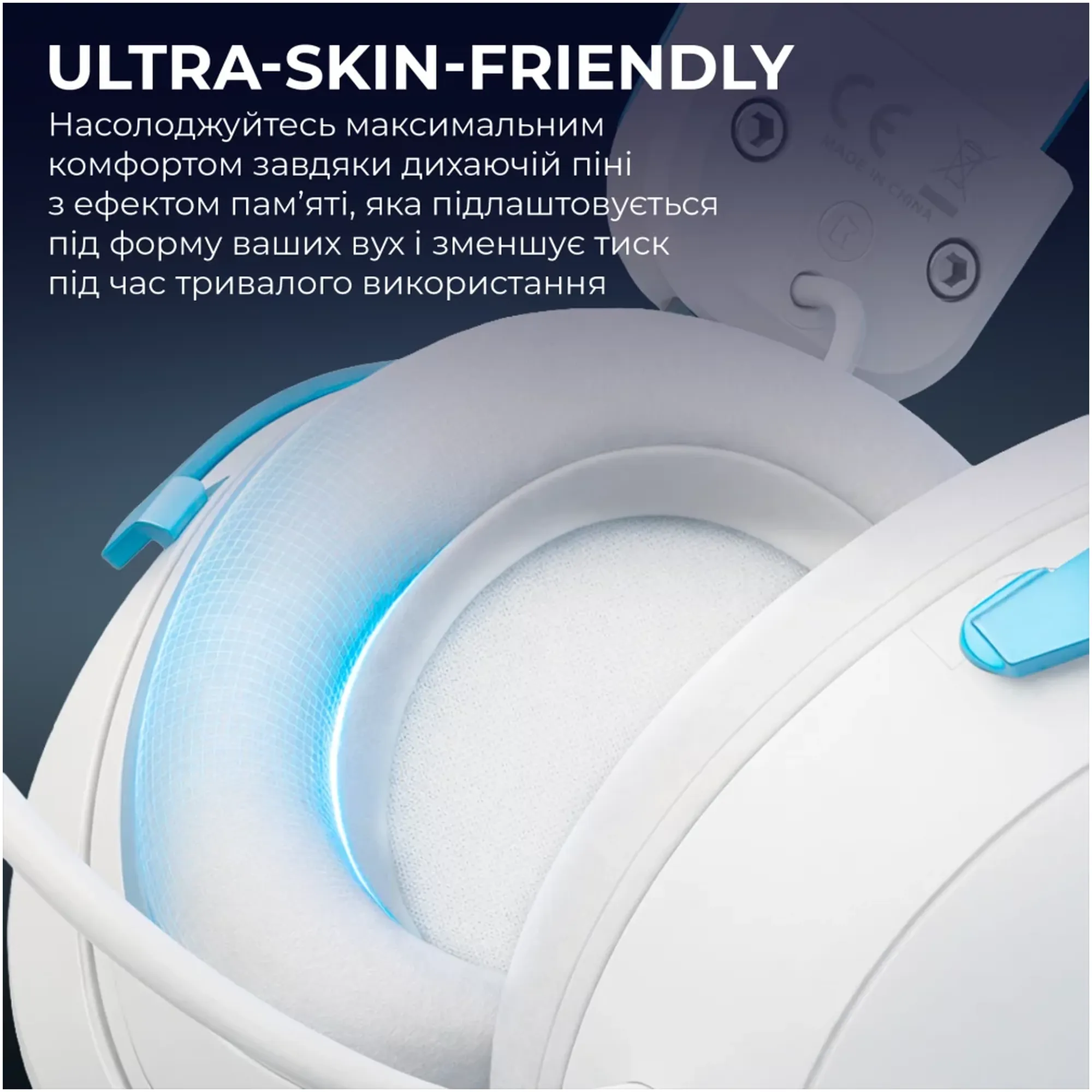 Купити Навушники GamePro Asgard Freya Pro White (HSW201WB) - фото 12