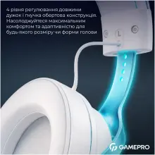 Купити Навушники GamePro Asgard Freya Pro White (HSW201WB) - фото 19