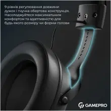 Купити Навушники GamePro Asgard Skadi Black (HSW191B) - фото 19